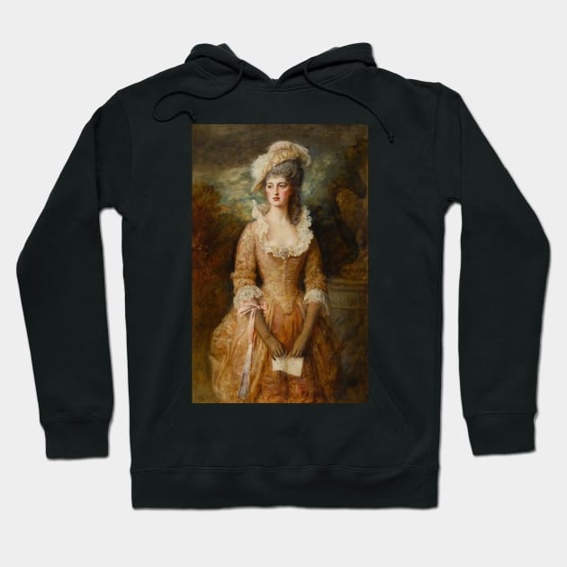 Clarissa by John Everett Millais Hoodie by Classic Art Stall